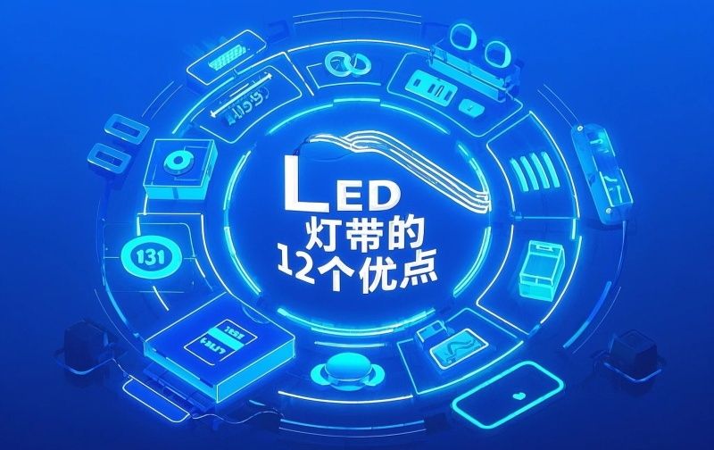 LED灯带的12个优点，为什么它是照明和装饰的不二选择