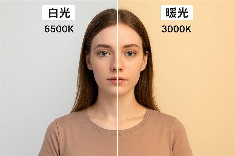 LED灯带白光和暖光哪个对眼睛好？专家告诉你真相！