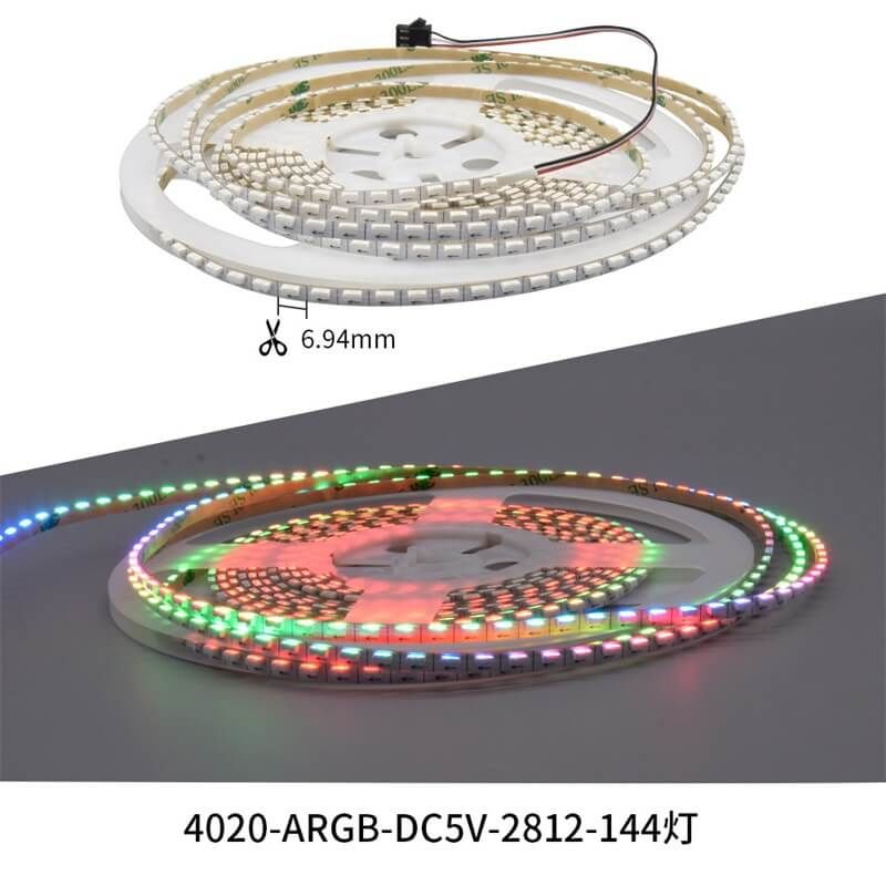 WS2812芯片4mm迷你侧发光幻彩灯带RGB4020灯珠DC5V - 6