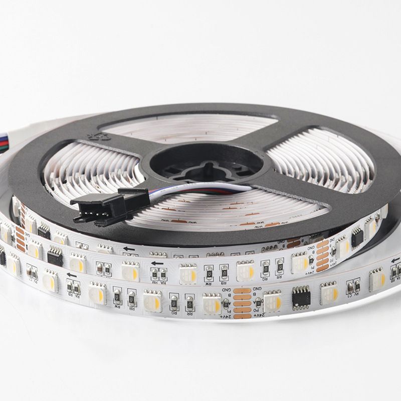 UCS512幻彩灯带|DMX兼容高性能RGB像素灯条|60灯每米|5050灯珠|DC24V - 6