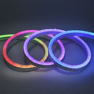 08x17mm幻彩霓虹LED灯带｜跑马流水渐变柔性硅胶｜户外防水可定制 - 5